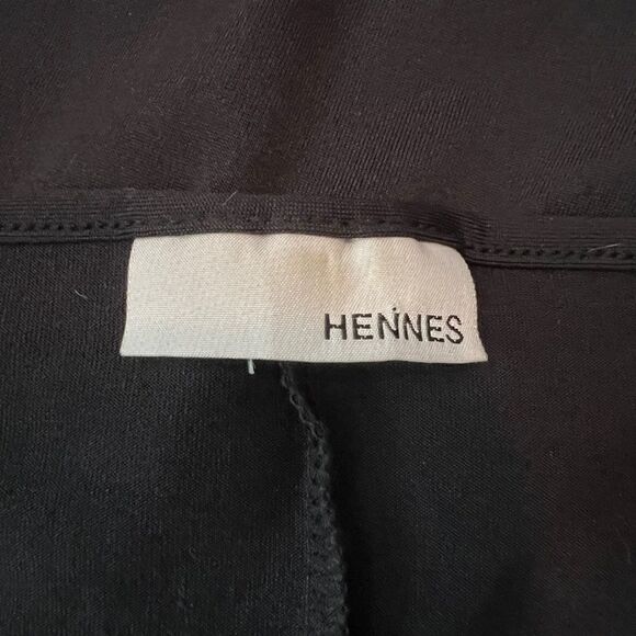 Hennes black v neck ruffled dress - Picture 3 of 6